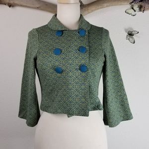 Kimchi blue cropped double breasted sweater